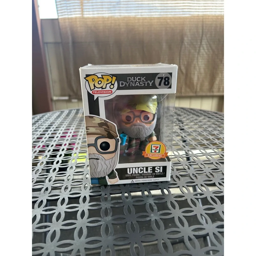 Funko Pop Duck Dynasty Set Willie 77 Uncle Si 78 7-Eleven Exclusive Jase 79 Lot